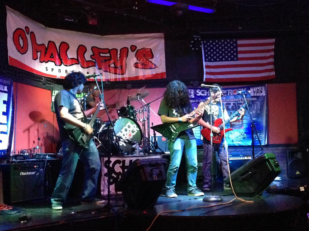 The School Of Rock battle of the bands! Awesome bands today!!!