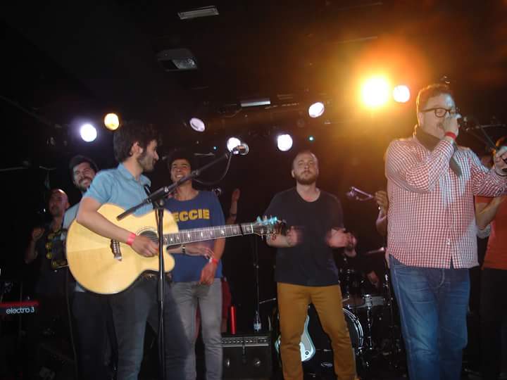 Jinquel_forever's tweet photo. I ja les últimes fotos #LAVFest @Sala_Apolo del fi d festa @nyandumusic @morgatmorgat @coriolabcn @MiquiPuig ! ;) http://t.co/itXxeBzXeS