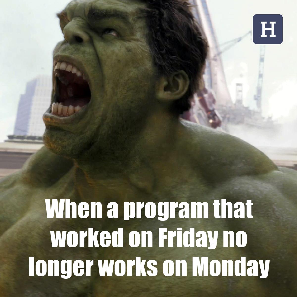 HackerEarth's tweet image. Mondays :( Is that how you felt today? #Programmers #ProgrammerFun