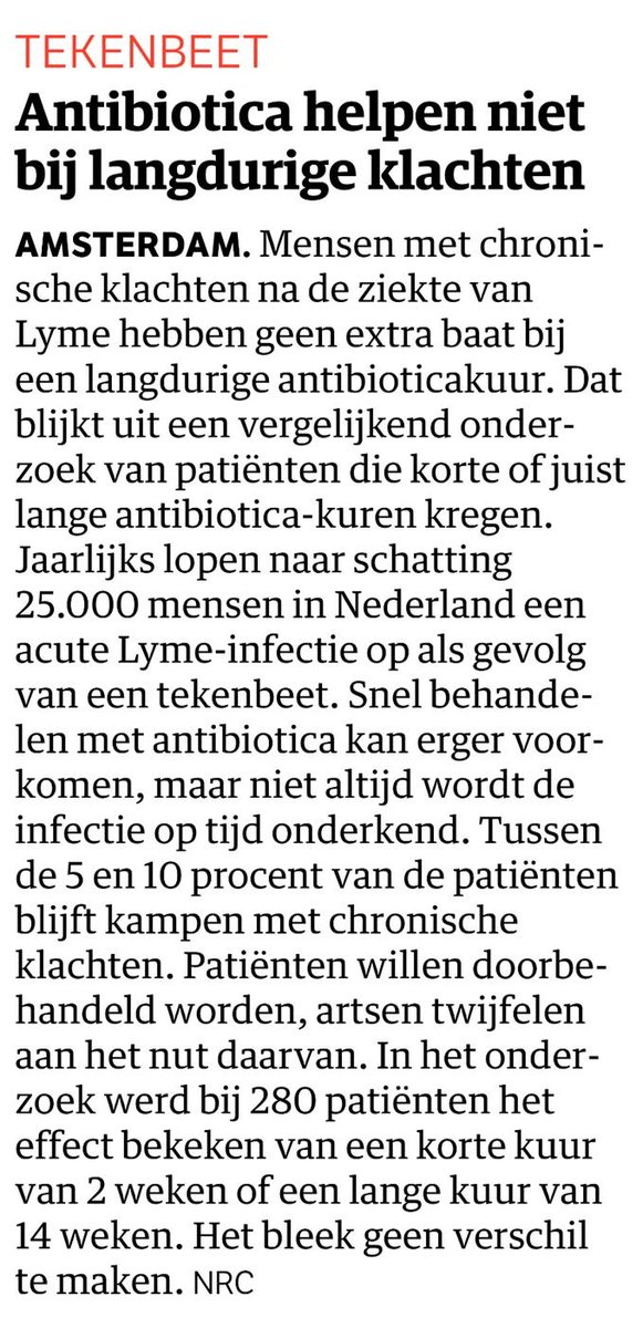 Antilichamen tegen Lyme ook bij de hond, maar als oorzaak van ziekte omstreden