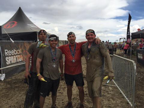 fred_dyC's tweet photo. Spartan race. http://t.co/6DOLMMkauD