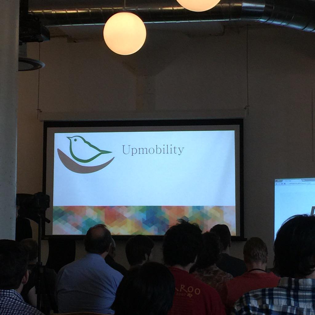 PDXSW's tweet photo. UpMobility... Wanting to eliminate flight risks for woman in organizations. #pdxswB2B http://t.co/sAc7jHmURH