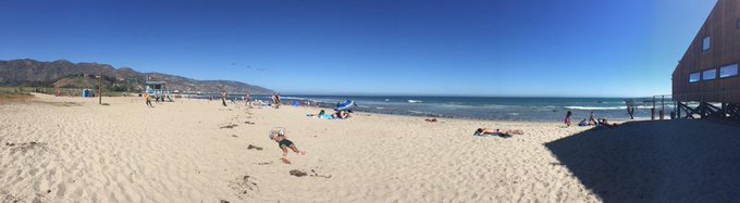Beach day yesterday in Malibu...was beautiful 😍 http://t.co/j7I6np2xKV<a href="/tag/gratitude"class="tags"><span>#gratitude</span></a><a href="/tag/atlshawty"class="tags"><span>#atlshawty</span></a>