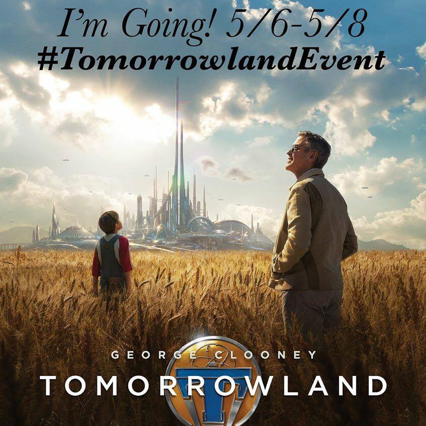 Candypo's tweet photo. The vision of Walt Disney comes to life #Tomorrowland My heart skips w/joy to be  apart of the #TomorrowlandEvent http://t.co/nlXlqFOkse