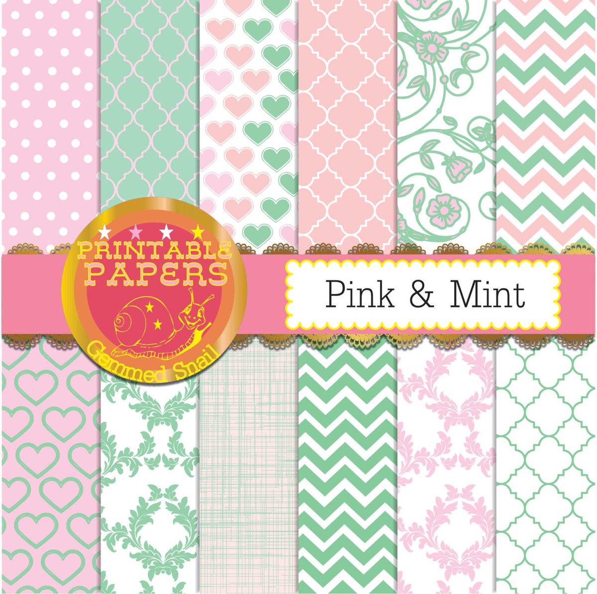 debbz5's tweet image. Mint and pink digital paper, pink mint backgrounds, pink and green … etsy.me/14ok7y8 #Etsy #PinkDigitalPaper
