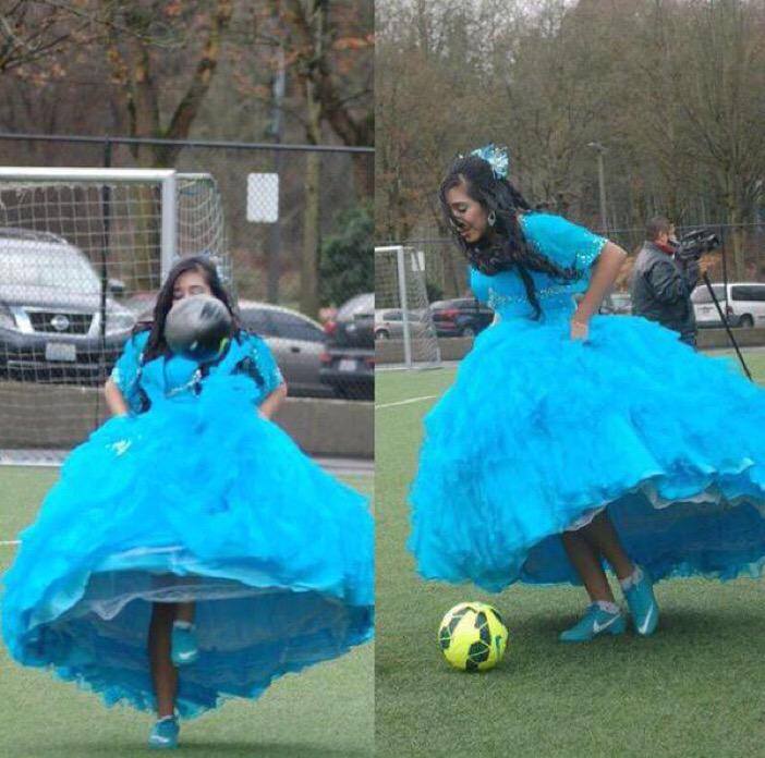 HiIariousFunny's tweet photo. when you have a quince at 5 but a game at 4 http://t.co/wn9s4xpRbf