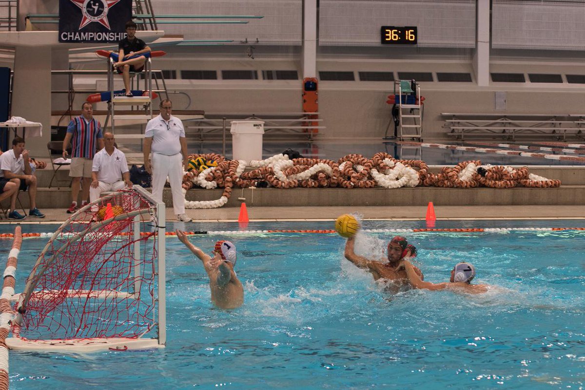 Cole Pollina scores a goal in the TISCA Boys State Championship Game  #twhs #tiscawaterpolo