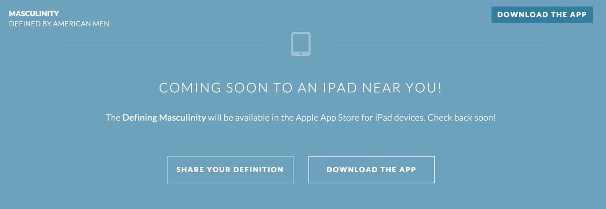 DefineMasculine's tweet photo. It's almost ready! http://t.co/wAvfOl56US