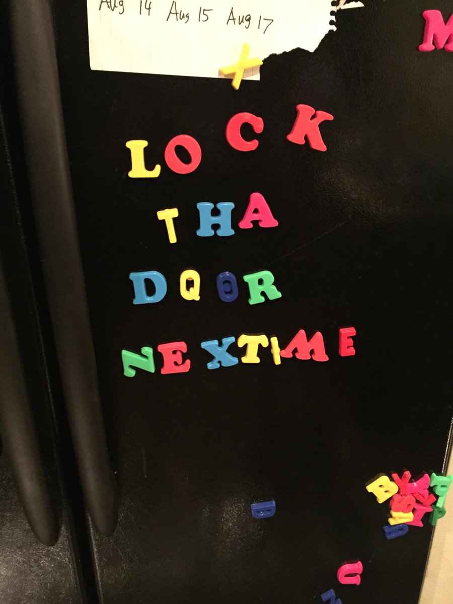 kelscouch's tweet photo. Props to Ashley and Nicole for pulling off a gr8 prank while Tyler and the roomies were out of town :)) http://t.co/C5Ow3iPNVH