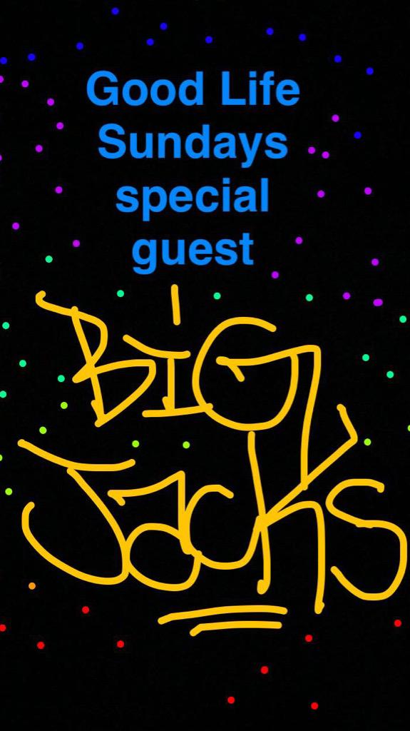 TheFreshest's tweet photo. 2night all the way from the six! We welcome @bigjacks to #goodlifesunday alongside @DJ_Marvel & @djseko! http://t.co/wDFZLL620H