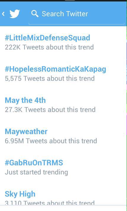 Rurumadrid8's tweet photo. Salamat sa lahat ng nanuod ng The Ryzza Mae Show at nagpatrend #GabRuOnTRMS http://t.co/1ZReYxpLUO