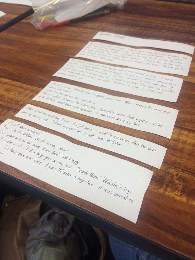 Reading comprehension #spidersoup #visuals #ACUedu_p