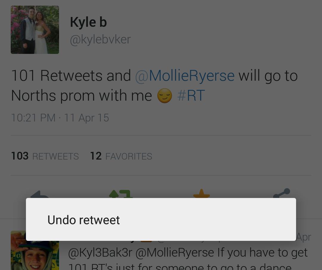 _rubesj's tweet photo. if you truly hate kyle, please undo your retweet this tweet #StopKyle2015 http://t.co/D8ElZrdrUE