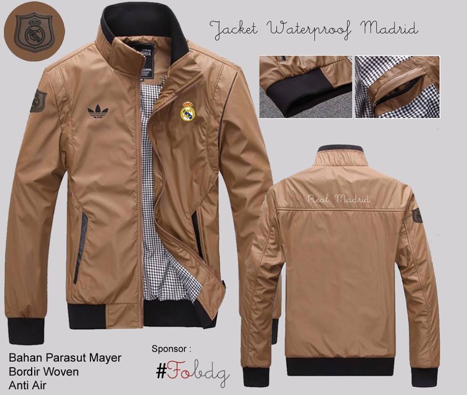 RumahSoccer_ID's tweet photo. #RumahSoccer "Waterproof Madrid" Bhn Parasut Mayer, Hrg 170rb, Promo. CP 085658039600. Pin 265783A2 http://t.co/dXUCPytDVG