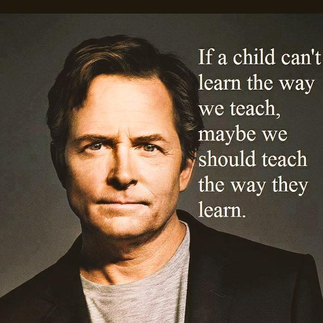tanigil's tweet photo. Find a way to teach children that don't fit the mold. http://t.co/q69Kt0bYmZ