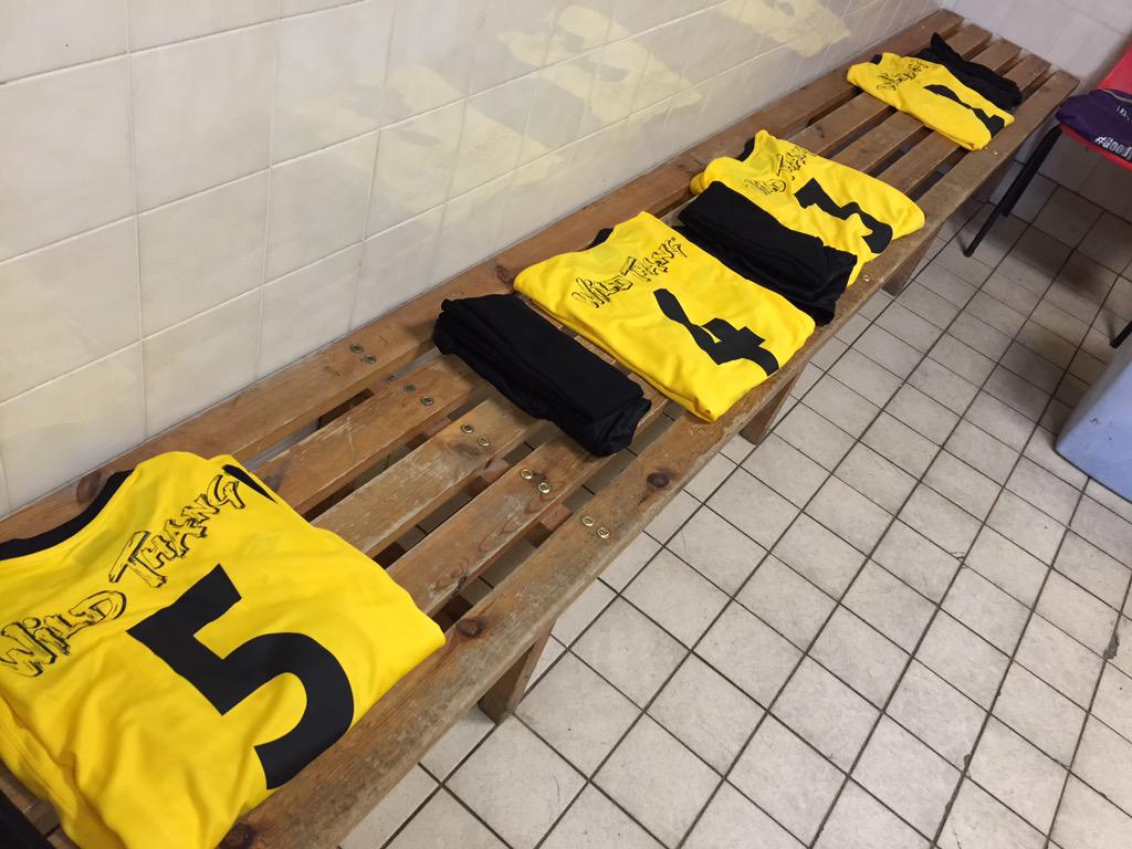 GoodysGame's tweet image. Our international kit being laid out ready #GoodysGame @WildThangKits