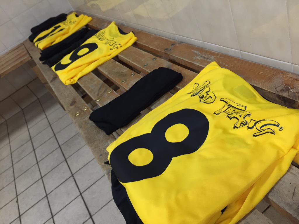 GoodysGame's tweet image. Our international kit being laid out ready #GoodysGame @WildThangKits