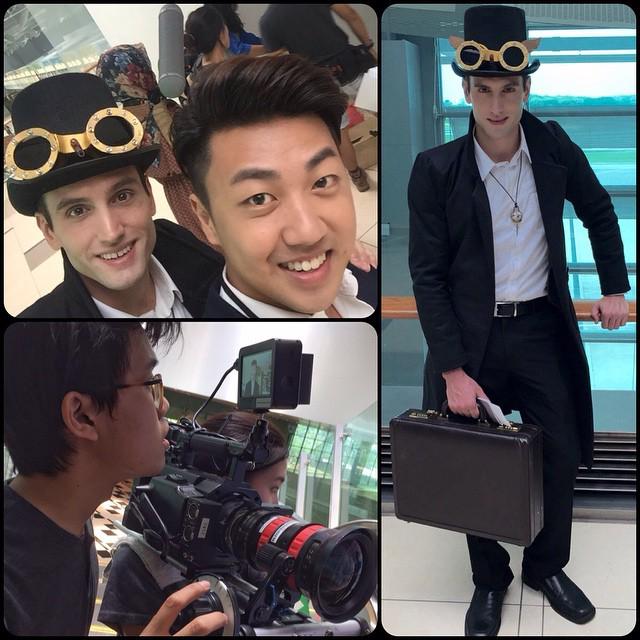 InstaSingapore's tweet photo. #Singapore #Changi Instagram by @chrisbucko131 - Sharing the screen today with Josh @jsjcrowe #sgactor #sgfilms #si… http://t.co/lwk6S4pfKH