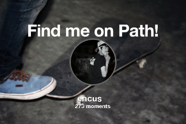 encusboncos's tweet photo. I've shared 273 memories with my friends on #Path - see them now at http://t.co/BHwXeI6RPe! #thepersonalnetwork http://t.co/UYU2EzLQUL