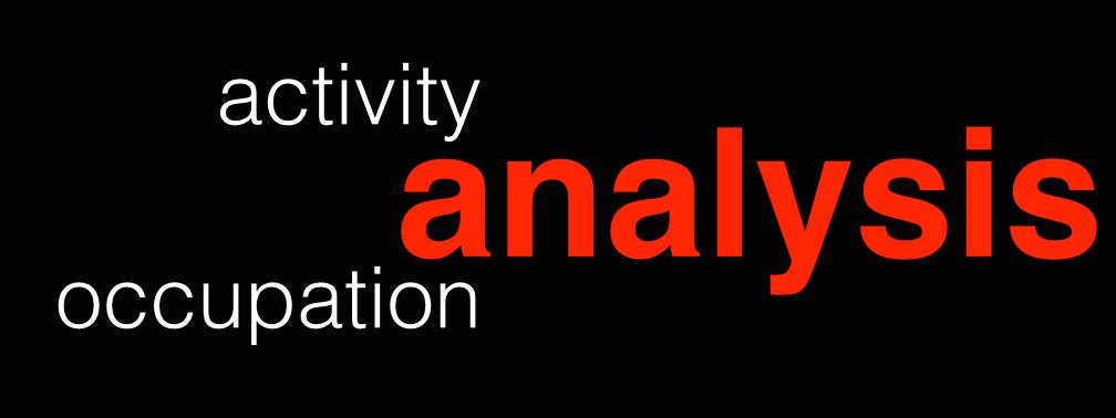1311AHS's tweet photo. Analysis of occupation... activity? - http://t.co/BEzIiqhbKl http://t.co/KCe4U2ZeTg