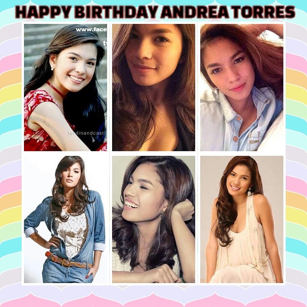 Happy Birthday to our one and only Queen Andrea Torres you\re truly an epitome of a beautiful person 