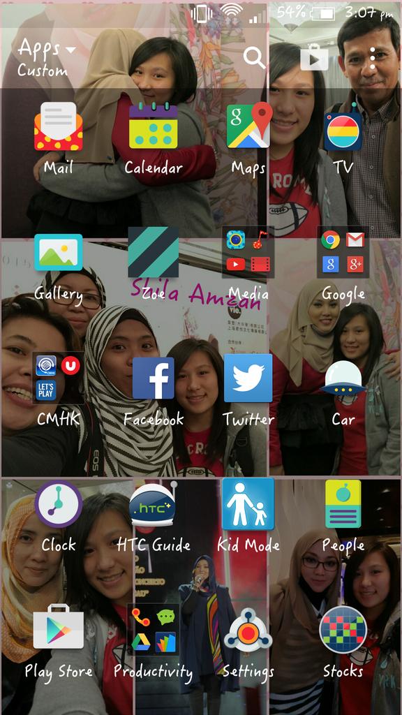 TimmieCheung's tweet photo. #HTCtheme is so great!!!!!! I finally can customize my own theme!!! Yay😍😍😍😍😍 #shilaamzah #HTC how awesome it is😁😁 http://t.co/E2a3yOQlYh
