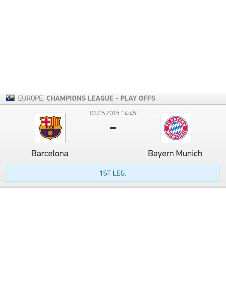 FUTBOLMONEY's tweet photo. Weds-Europe Champs league 2:45pm et 

Two plays

Barcelona Over 2.5
135 to win 100

Barcelona -155ml
155 to win 100 http://t.co/KiIG1s9hSS