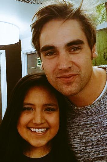 goblueforlucia's tweet photo. @charliesimo I know it's bank hol, WAKE UP!! You+phonevideo, @rawpowermgmt have my email = this smile on her sad face http://t.co/vYnLHjikwd
