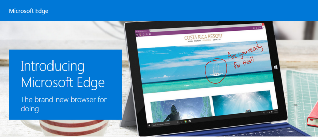 salihertugrul's tweet photo. Windows “Edge” Duyuruldu
http://t.co/S9x3Ewj6HR
via @nezihig
#WindowsEdge http://t.co/uAQ85PgX7p
