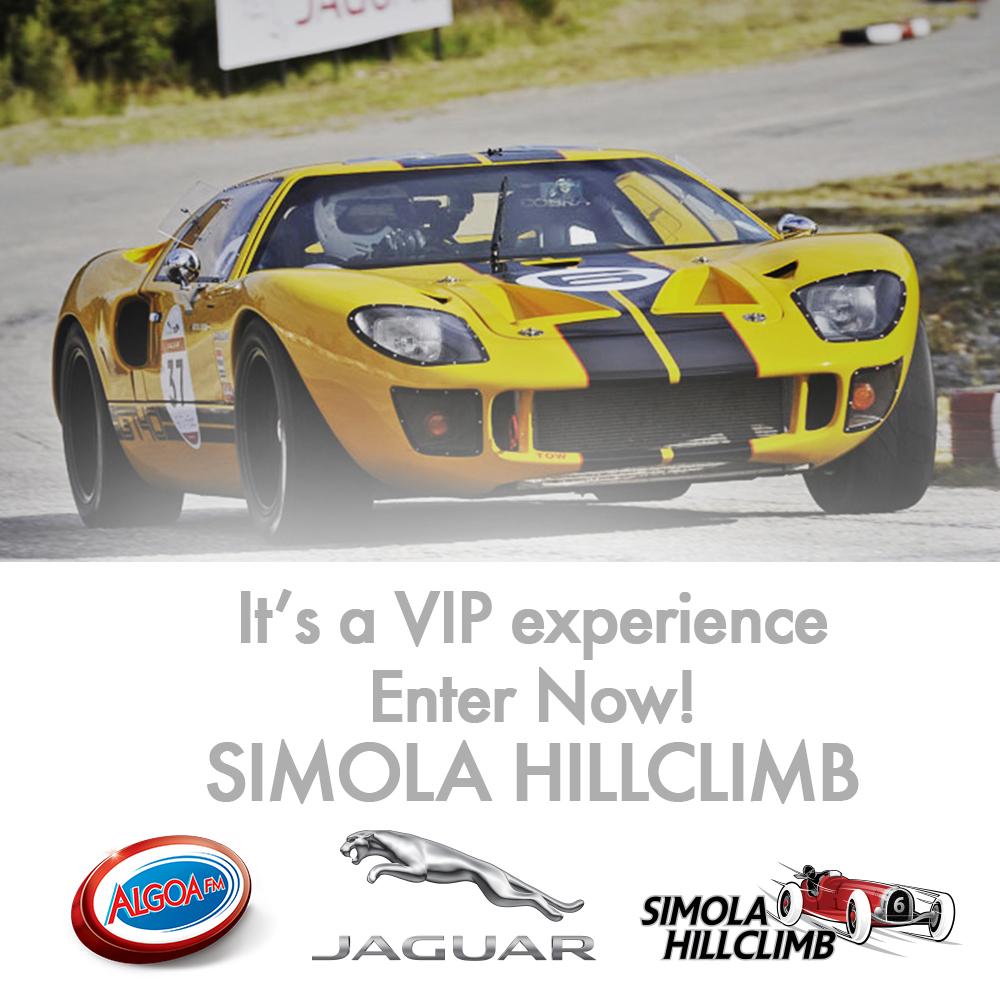 Win that VIP experience, enter now ;) #jaguar #simolahillclimb @knysnaspeedfestival algoafm.co.za/competition.as…