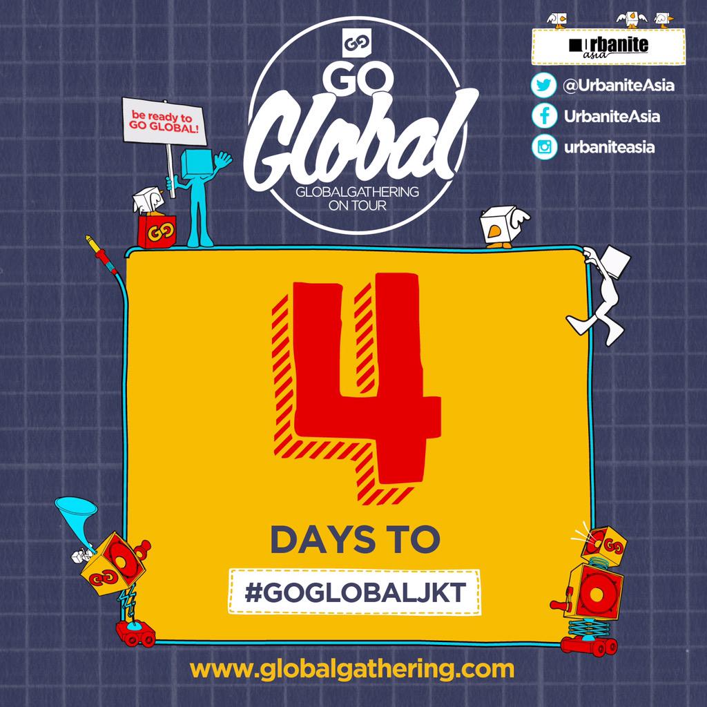 auliasarah69's tweet photo. 4 days to go! Have you grab your tickets yet? Follow @UrbaniteAsia for more info about #GoGlobalJKT #SteveAoki :) http://t.co/3aNpHwkBMq