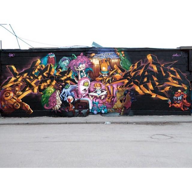 StArtEverywhere's tweet photo. #awone #tyme #springremake2015 #snösätra #streetart #urbanart #urbanwalls #mural #wallart #graffitilife #spraycanar… http://t.co/FTflu0K2yz