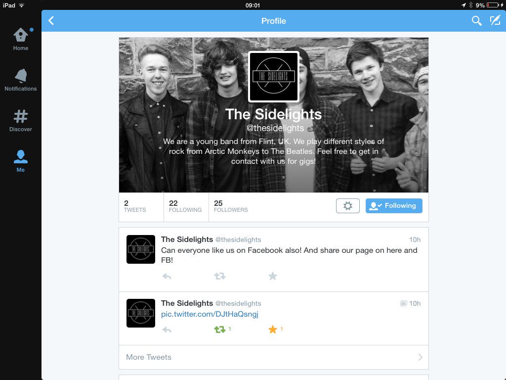 TheSculleryCD's tweet photo. #amazing young #rock #band @thesidelights #Flint #Flintshire #NorthWales #music http://t.co/puu8fdOSKW