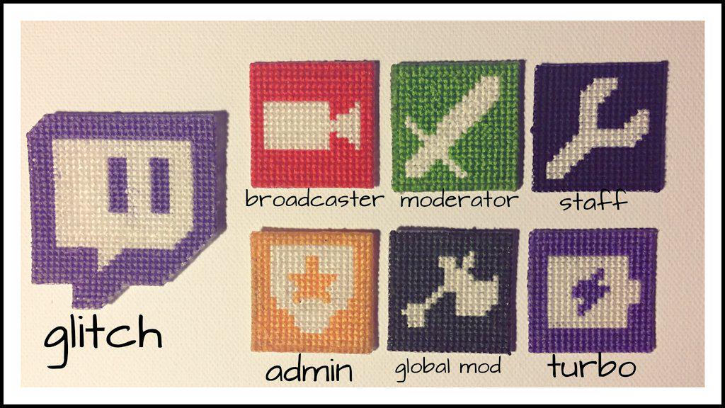 Elle Finished Twitch Badge Collection The Global Moderator Badge Is More Of A Dark Green In Person Http T Co 9dlm2bq0lv Twitter