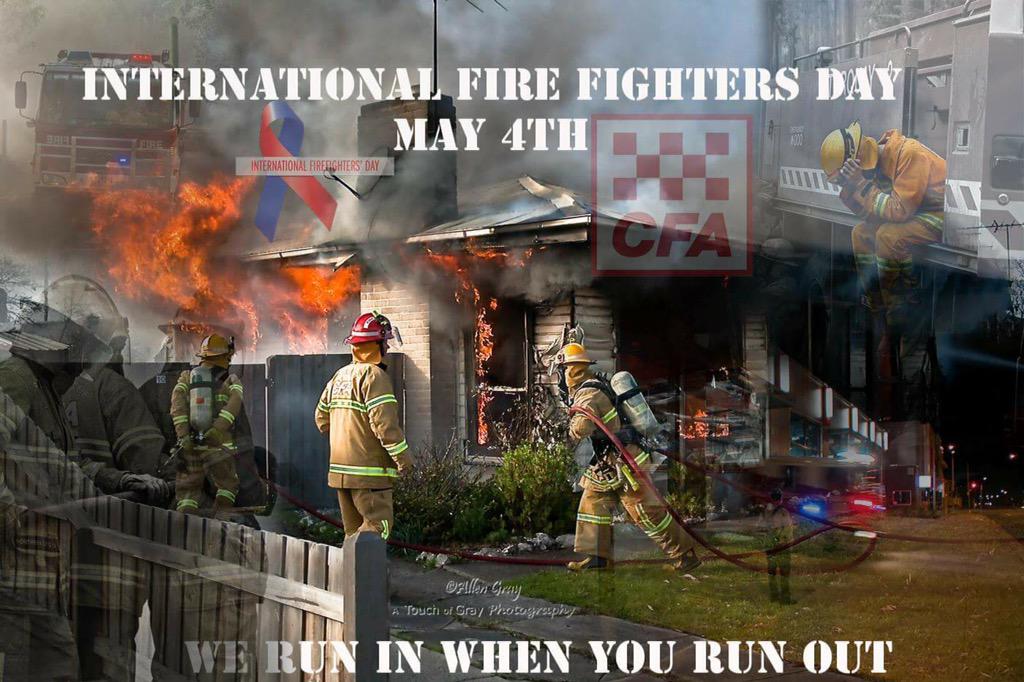 Let's celebrate International Fire Fighters Day - 4th May, with @scotfire_west Thank you for your support at CDFS
