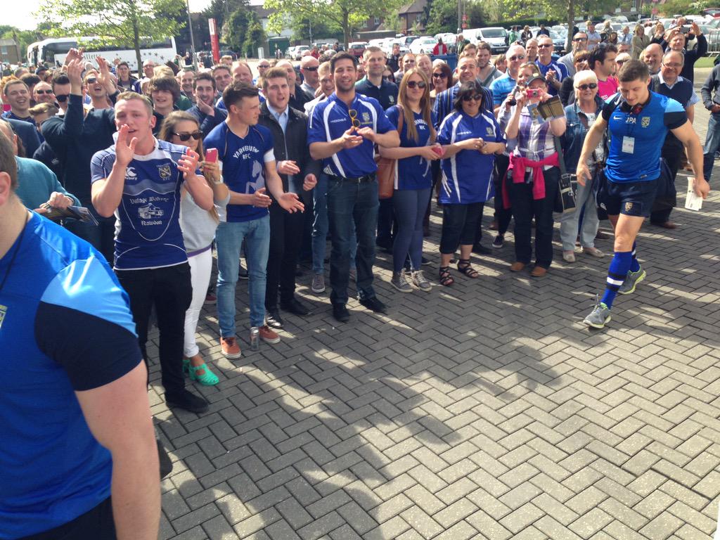 A year ago today! #bestdayever #yarnburyarmy