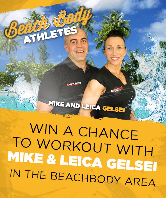 BodyPowerExpo's tweet photo. Want a chance to be on #BeachBody stage with @MikeLeicaGelsei ? More
details on our FB page! #2WeeksToBodyPower http://t.co/neAzIiYdZK