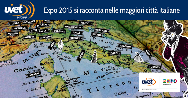 Un progetto itinerante per scoprire <a href="/Expo2015Milano/">Expo Milano 2015</a> <a href="/Expostories/">Expoinviaggio</a>. buff.ly/1R4Tsul