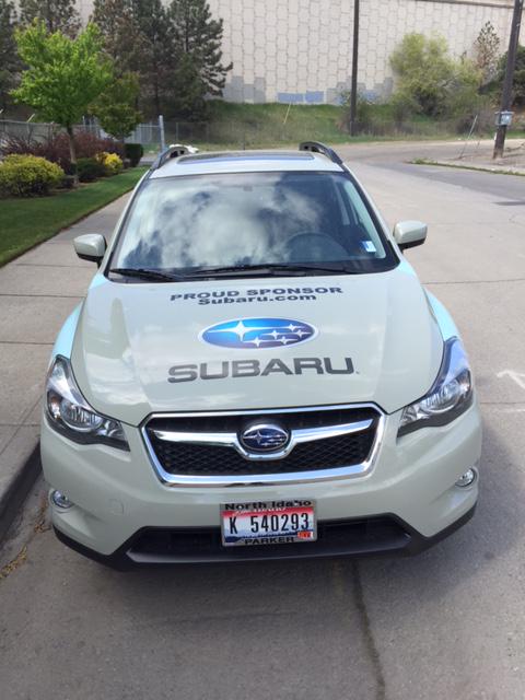 SirGraphic's tweet photo. Parker Subaru- Designed by @DesignerDecal #subaru #parkersubaru #vinylwrap http://t.co/RhtETm9pSu