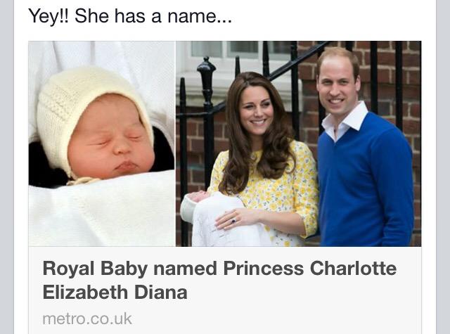 chardonaybromle's tweet photo. 🎀 Beautiful name BUT I think Diana should have been before Elizabeth 🎀 http://t.co/QyYEiSArtF