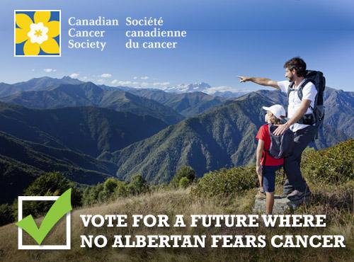 ulethrelay's tweet photo. Cancer prevention &amp; cancer care are our #abvote priorities. How you can help: http://t.co/ZvF6Fqxts4 #ableg #abpoli http://t.co/Niw7HGx9Ct
