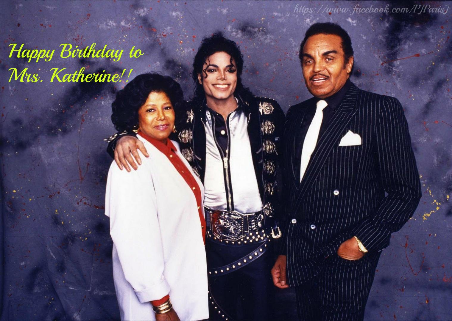 Happy 85th Birthday to Mrs. Katherine Jackson!  