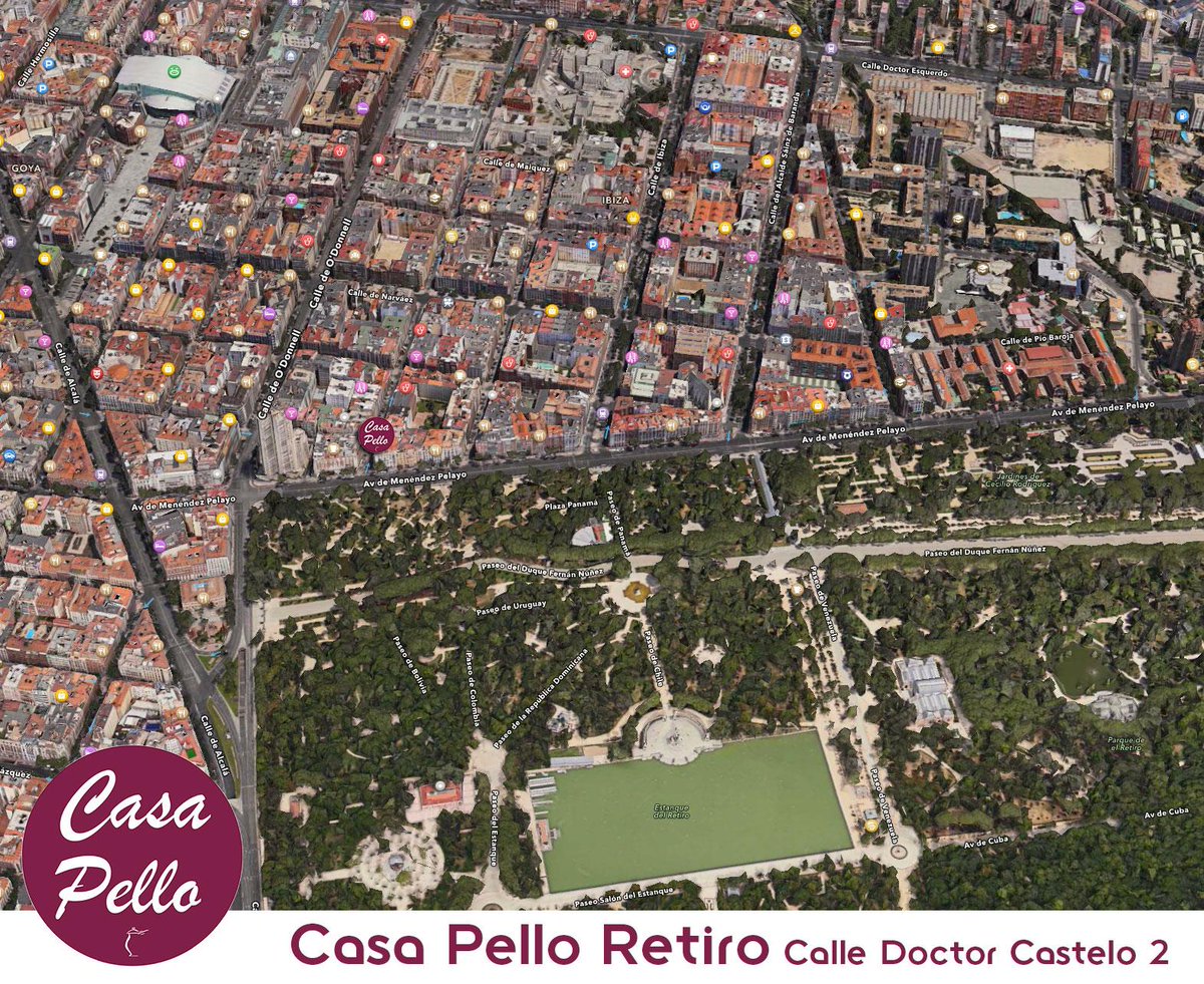 También estamos en #Retiro en la calle Doctor Castelo 2.
Te animamos a que también nos visites. #restaurante