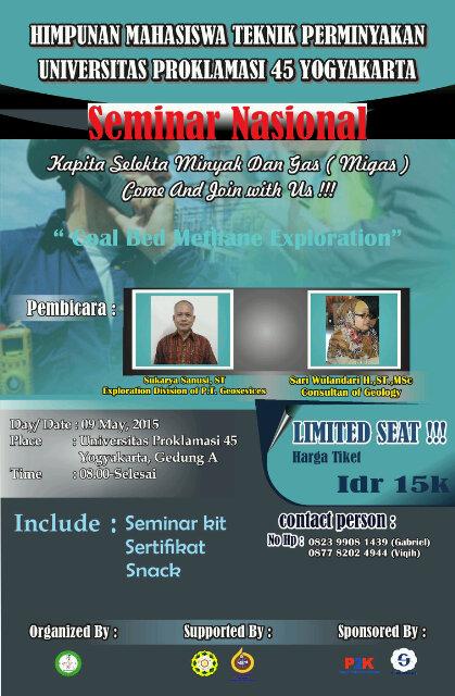 up45_hmtp's tweet photo. Seminar National on May 9th, 2015. Please participate !! @iatmiup45 @IATMI_SMUP45 #SKSM15 http://t.co/LkVAzxnMEx