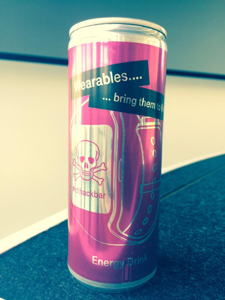 molutions's tweet photo. For some energy ;-) #DTHackBar #hackathon http://t.co/s8Ls46bS8K