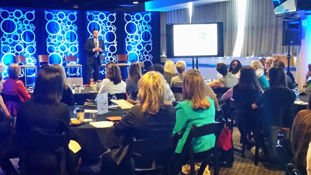 WEN_Houston's tweet photo. Thank you to @ge_oilandgas and the attendees that made it out this morning and kicked off #OTC2015 with us! #WEN15 http://t.co/6em1pBHgWx