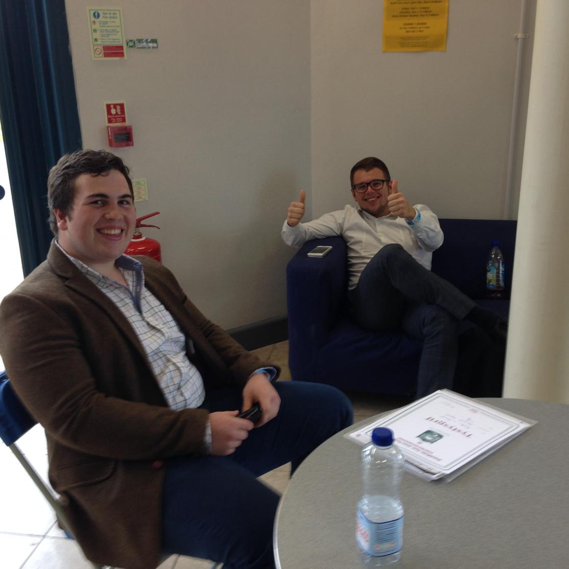 owen_garry's tweet photo. Ennillwyr y ddeuawd @EisteddfodBont Rhodri a Robert LLONGYFARCHIADAU http://t.co/SbN5kurfo7