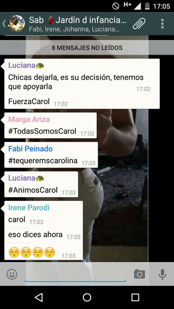 carolsalazar98's tweet photo. Como me apoyan en la decisión de no beber en feria 😍😍 http://t.co/OuA4pWj8Xq