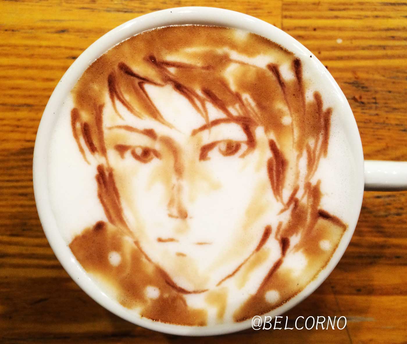              LatteArt Takehito Koyasu           Happy Birthday!  