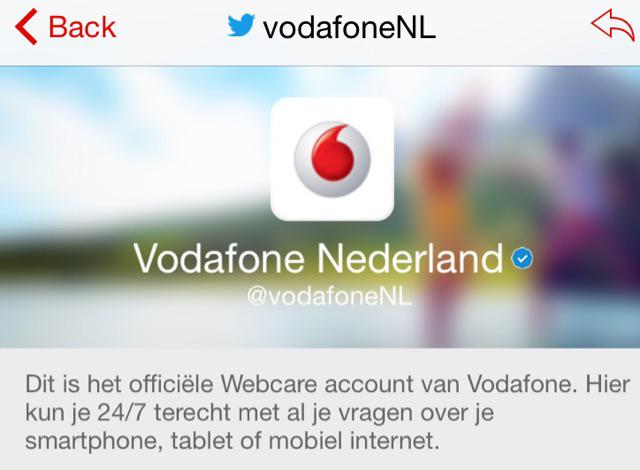 Philip_Gr's tweet photo. In dat geval misschien even jullie bio aanpassen @vodafoneNL http://t.co/OytXewXdj6